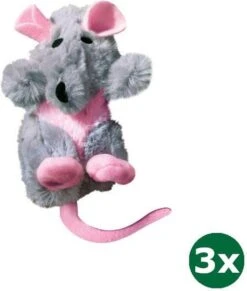 Kong Kat Catnip Rat 3x 9,5x3x5 Cm