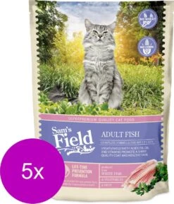 Sam’s Field Cat Adult Vis – Kattenvoer – 5 X 400 G