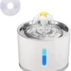 Drinkfontein – Fontein Voor Huisdieren – Kattenfontein – Huisdieren Speeltje – Zilver – Incl. 1 Filter -Kattenvoer Verkoopwinkel 1062x1200
