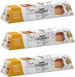 3x Gourmet Revelations – Mousse Kip – Kattenvoer – 4x57g