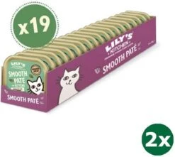 Lily’s Kitchen Cat Kitten Cod Pate Kattenvoer 2x 19×85 Gr