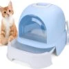 Nobleza 48WMB – Kattenbak Met Lade – Kattentoilet Met Schepje – 52x42x38.5CM – Blauw -Kattenvoer Verkoopwinkel 1200x1095 1