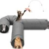 SNOOTS – Kattentunnel – Speeltunnel Kat – Opvouwbaar – Kattentunnel Pluch – Tunnel Kat – Kattentunnel 3 Gangen – Speeltunnel -Kattenvoer Verkoopwinkel 1200x1102