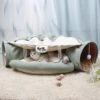 Opvouwbare Katten Bed Huis Interactieve Kat Tunnel Speelgoed Tunnel Kanaal Buis Kitten Cave Met Ballen Kussen Katten Accessoire -Kattenvoer Verkoopwinkel 1200x1200 14