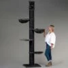 Krabpaal Plafondhoog Voor Grote Katten Maine Coon Tower Blackline Donkergrijs Antraciet Van RHRQuality -Kattenvoer Verkoopwinkel 1200x1200 21