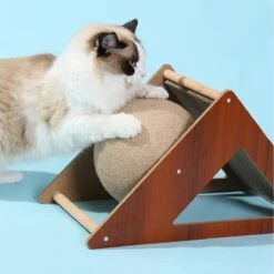 Driehoek Krab Bal Kat Anti Krassen Meubel Accessoire Bal Slijtvaste Krasbestendig Klauwen Poten Slijpen Speelgoed Voor Katten Dierbenodigdheden