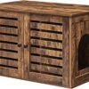 Kattenbak – Kattenhuis – Met Deuren – Vintage – Bruin 1 Kattenbak – Kattenhuis – Met Deuren – Vintage – Bruin -Kattenvoer Verkoopwinkel 1200x810