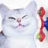 Windmolen Kat Speelgoed Interactieve Huisdier Speelgoed Voor Katten Puzzel Kat Game Speelgoed Met Draaimolen Draaitafel Voor Kitten Borstel Tanden Huisdier -Kattenvoer Verkoopwinkel 1200x925