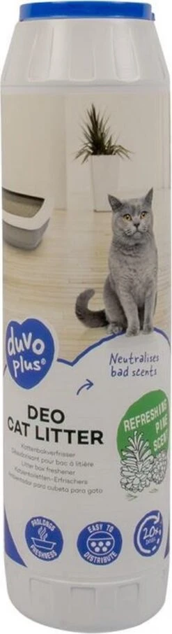 Duvo+ Deo Kattenbakverfrisser Dennengeur 750gram