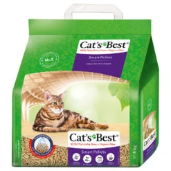 15% Korting! Cat’s Best Sensitive Kattenbakvulling – Smart Pellets 10 L (ca. 5 Kg)