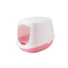 Savic Kittentoilet Home Duchesse 44.5×35.5×32 Cm – Kattenbak – Roze -Kattenvoer Verkoopwinkel 5411388200008 1