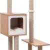VidaXL Kattenkrabpaal Met Sisal Krabmat 129 Cm -Kattenvoer Verkoopwinkel 603x1200