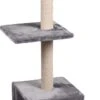 Flamingo – Krabpaal Dalto – Grijs – 104.5 X 35 X 35 Cm -Kattenvoer Verkoopwinkel 659x1200