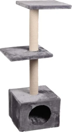 Flamingo – Krabpaal Dalto – Grijs – 104.5 X 35 X 35 Cm