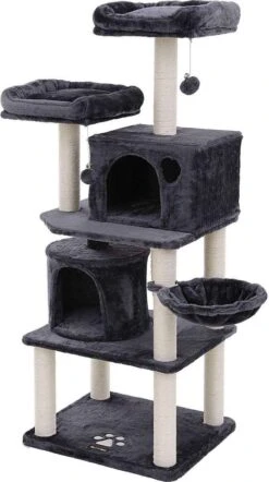Rootz Krabpaal XL 152 CM – Luxe Kattenhuis – Krabpaal – Katten – Cat