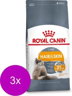 Royal Canin Fcn Hair & Skin Care – Kattenvoer – 3 X 2 Kg