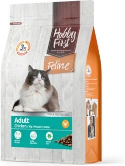 Hobby First Feline Kattenvoer Adult 4,5 Kg – Kat