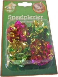 Boon Kat – Speeltjes – Crinkelbal 4 Balletjes – 1ST
