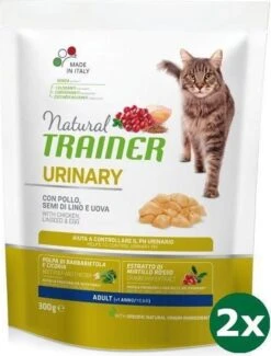 Natural Trainer Cat Urinary Chicken Kattenvoer 2x 300 Gr