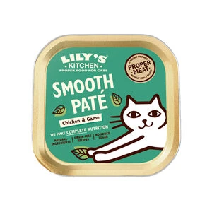 Lily’s Kitchen Smooth Paté Kattenvoer – Kuipje – Kip & Wild – 19 X 85 G