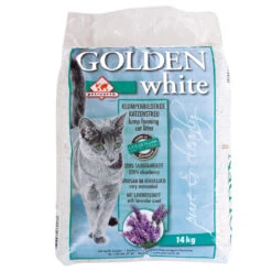 14kg Golden White Kattenbakvulling Betoniet